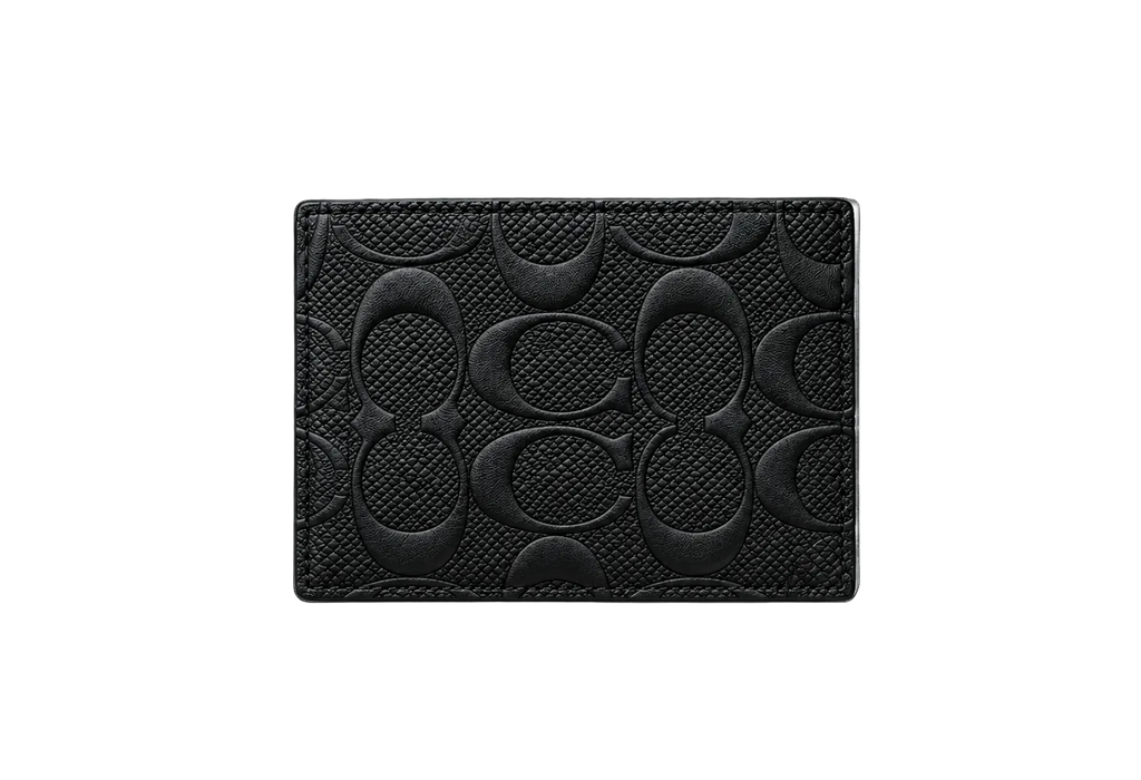 COACH SIGNATURE LEATHER WALLET