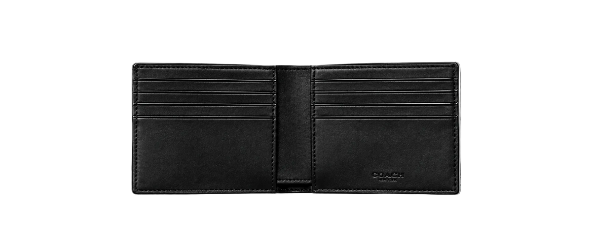 COACH SIGNATURE LEATHER WALLET