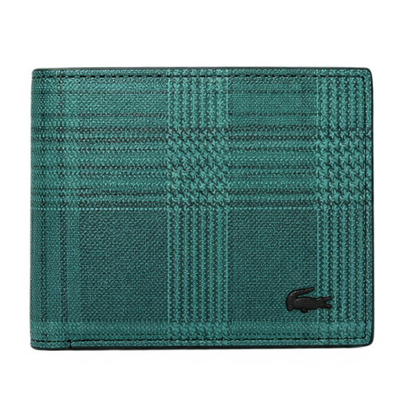 LACOSTE LEATHER PATTERN - TEAL